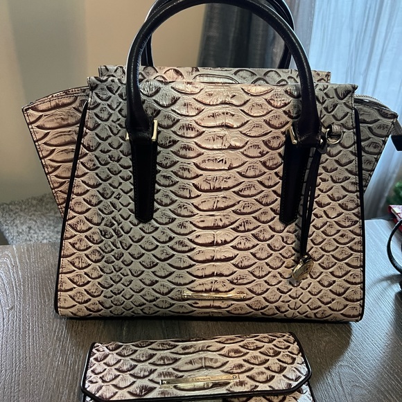 Brahmin Handbags - Brahmin Pearl Dragon Priscilla Satchel & Wallet